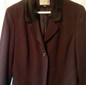 Brown blazer